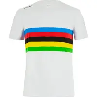 Santini Official Uci Rainbow 2025 Kortarmet T-skjorte