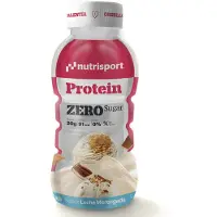 Nutrisport Zero Sugar Eske Med Proteindrikk Marengsmelk 330ml 12 Enheter