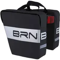 BRN Stylish Reflective Sykkelvesker 15l