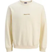 Jack & Jones Norrebro Genser Relaxed Fit Antikkhvit (164 /14 år)
