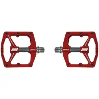 BRN Flat Cnc Carbon 6 Pins Sykkelpedaler