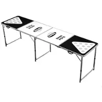 NSH Nordic Beer Pong bord inkl. 24 krus & 24 bolde 240 x 60 cm NORDIC Games (809-036)