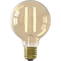 Calex E27 G80 LED 3,5W LED-filament 821 gull dim