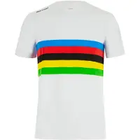Santini Official Uci Rainbow 2025 Kortarmet T-skjorte