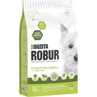 Bozita Robur Adult Small Breed Sensitive Lam - Sparepakke: 2 x 3 kg