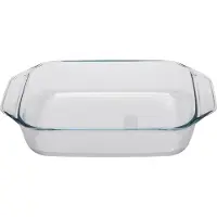 Pyrex 408B000, 2,9 l, Gjennomsiktig, Glass, 300 °C, 350 mm, 230 mm