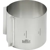 Birkmann justerbar fra Ø 18 cm til 30 cm, kakering, høyde 15 cm, Easy Baking