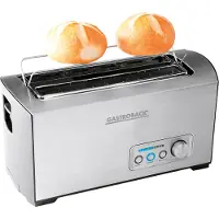Gastroback Design PRO 4S - Brødrister - 4 skive - 2 Spor - børstet rustfritt stål
