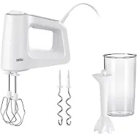 Braun MultiMix 3 HM 3105 WH - Håndmikser - 500 W - hvit