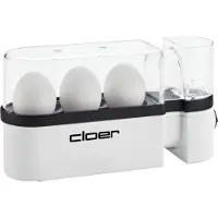 Cloer 6021 - Eggkoker - 300 W - hvit