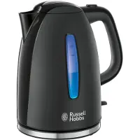 Russell Hobbs Textures Plus 22591-70 - Vannkoker - 1,7 liter - 2,4 kW - høyglans/matt svart