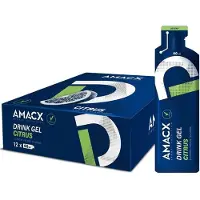 Amacx Eske Med 60 Lm Energigeler Sitrus 12 Enheter