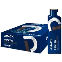 Amacx + Koffein Energigel-boks Kola 60ml 12 Enheter