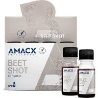 Amacx Beet Shot 500mg Energi 12 Enheter