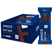 Amacx Fast Chocolate Enheter For Esker Med Energibarer 12 Enheter
