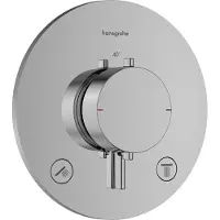 Hansgrohe HG Ecostat Comfort S - t indbygn. m afspær t 2 udtag Krom