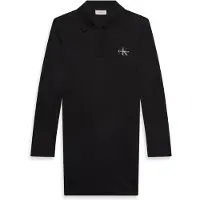 Calvin Klein Jeans Lv047d214g Langarmet Kort Kjole