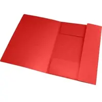 Oxford 400116308, Envelope folder, A4, Fotoark kartong, Rød, 200 ark, 390 g/m²