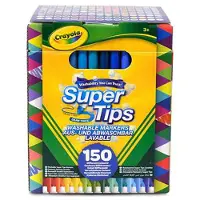 Crayola Vaskbare Supertupp-tusjer 18x14.8x13.5 Cm 150 Enheter
