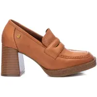 Carmela for woman. 16121801-CAMEL Leather shoes 161218 brown (36), 8 to 10 cm, None, Casual
