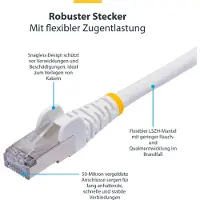 StarTech.com Lszh Cat 8 Nettverkskabel Cat6 Nettverkskabel 12 M