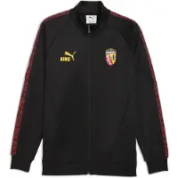 Puma RC Lens KING Anthem Jacket Men, Clothing, Black/Pelé Yellow, L