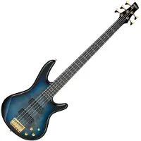 Ibanez GSR205PC 5 String Bass Guitar Transparent Marine Burst