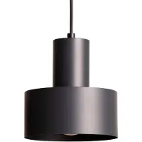 Sigma Hengelampe Rif 3, antrasitt, rund, 3 lyskilder, Ø 33 cm