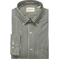 Gant for man. 3000130 Green Regular Fit shirt (S), Casual, Cotton, Classic, Long sleeve