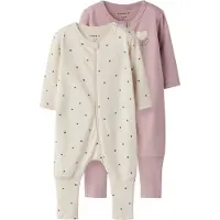 Name it Heart Pyjamas Med Lange Ermer 2 Enheter