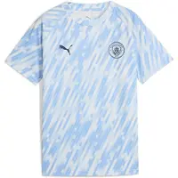 Puma Manchester City Fc 25/26 Før Kamp Junior T-skjorte Med Korte Ermer