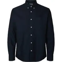 Selected Regrick Oxford Flex Skjorte Med Lange Ermer
