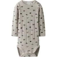 Name it Body I/e - Ull - Rib - Noos - NbmWang - Perlemorsaktig C - - 56 - Langermet Body