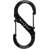 Nite Ize S-Biner SlideLock #4 Black