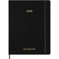 Moleskine Kalender 2026 Essential Planner Weekly Vertical XXL Svart Moleskine