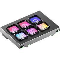 Elgato Stream Deck Module 6 makrotastatur, 6 taster, USB, membrantaster, svart