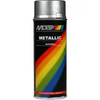 Motip Metallic effekt lak 400ml sølv