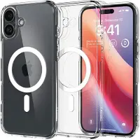 Spigen Ultra Hybrid MagSafe for iPhone 16 - Hvit