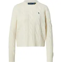 Ralph Lauren for woman. 211A91216002 Cream-coloured wool and cashmere jumper (S), White, Casual, Long sleeve