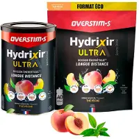 Overstims Hydrixir Ultra Isotonisk Pulverdrikk Fersken Te 400g