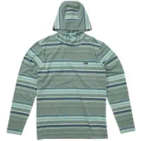 Salty Crew White Cap Tech Longsleeve Lycra blå