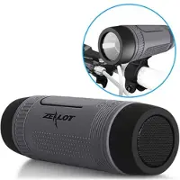 ZEALOT S1 6-i-1 Multifunksjonell Bluetooth Høyttaler - Mørkgrå