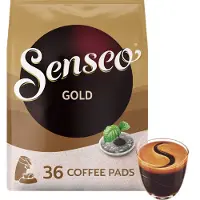 Saeco Douwe Egberts SENSEO GOLD kaffepads, 36 stk.
