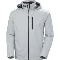 Helly Hansen for man. 34442 Sailing jacket with hood and grey midlayer (M), Casual, Polyester, Long sleeve