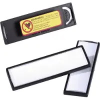 Durable CLIP-CARD - Navneskilt - for 17 x 67 mm - magnet - svart (en pakke 25)