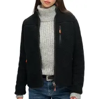 Superdry Outdoor Fleece Genser Med Hel Glidelås