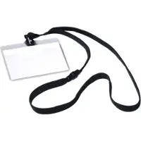 Durable 813901, Merke, Landskap, Tekstil, Sort, Gjennomsiktig, 9 cm, 6 cm