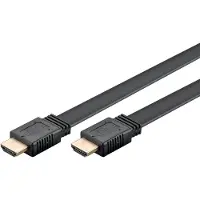Goobay HDMI 2.1 Flat - 3m - Svart