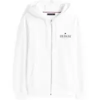 Tommy Hilfiger Stacked Genser Med Hel Glidelås