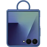 Samsung Galaxy Z Flip7 Silikondeksel med Ring EF-PF766TNEGWW - Blå